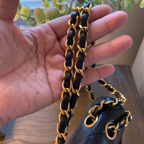 Authentic Chanel double Flap Vintage - Picture 4 of 7